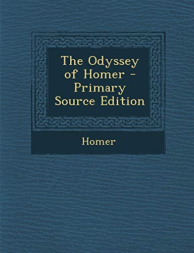 9781289372460: The Odyssey of Homer (Ancient Greek Edition)