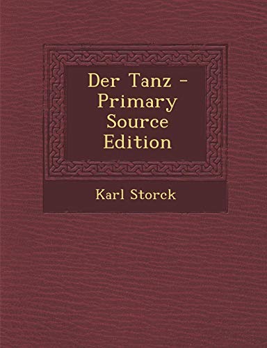 9781289517076: Der Tanz (German Edition)