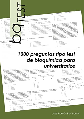 Imagen de archivo de BqTEST: 1000 Preguntas Tipo Test De Bioquimica Para Universitarios a la venta por PBShop.store US