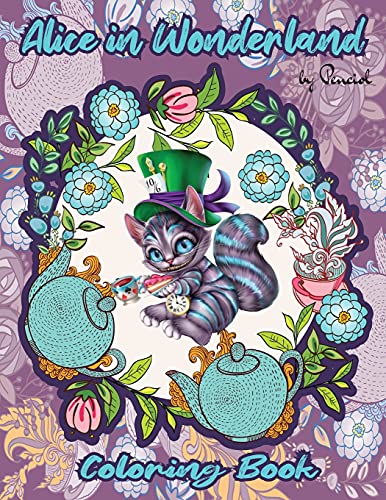 Beispielbild fr Alice in Wonderland Coloring Book: A whimsical coloring book for adults| Adult coloring book Alice in Wonderland zum Verkauf von Lucky's Textbooks