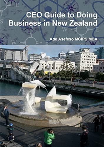 Beispielbild fr CEO Guide to Doing Business in New Zealand zum Verkauf von California Books