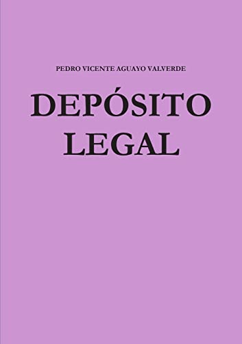 Imagen de archivo de Depsito Legal a la venta por PBShop.store US