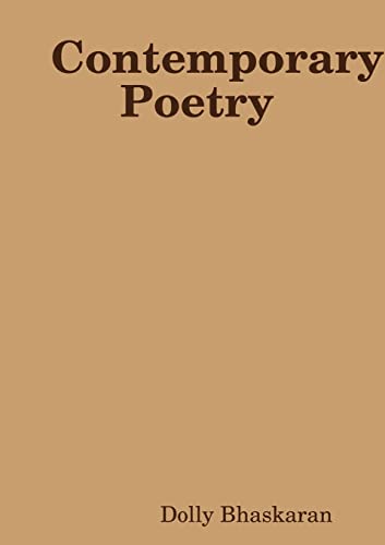 Stock image for Contemporary Poetry for sale by Chiron Media