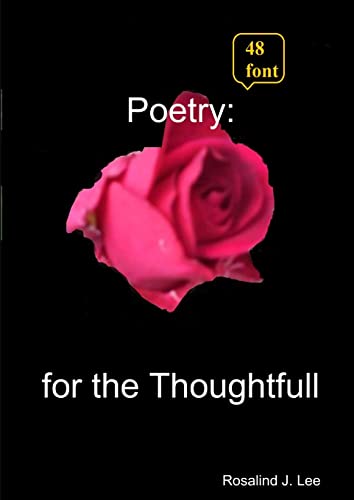9781291755336: Poetry for the Thoughtfull - 48
