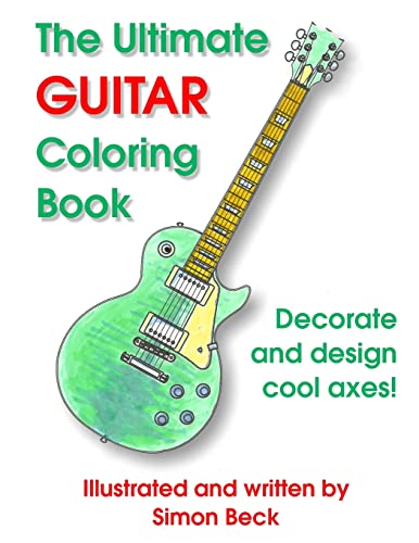 Beispielbild fr The Ultimate Guitar Coloring Book zum Verkauf von HPB-Diamond