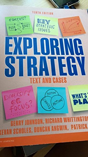 Stock image for Exploring Strategy Text and Cases for sale by Better World Books