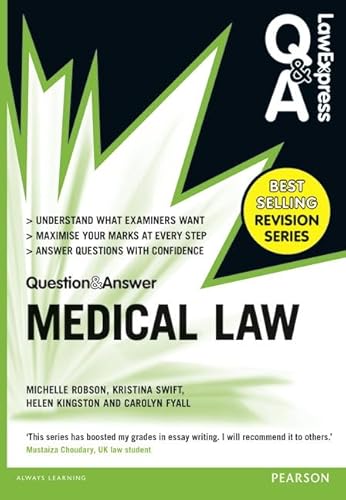 Beispielbild fr Law Express Question and Answer: Medical Law (Law Express Questions & Answers) zum Verkauf von Monster Bookshop