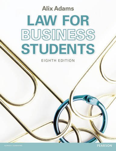 9781292004013: Law for Business Students MyLawChamber pack