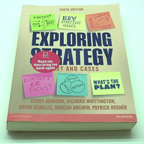 Stock image for Exploring Strategy for sale by Better World Books Ltd