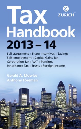 Stock image for Zurich Tax Handbook 2013-14 for sale by Cambridge Rare Books