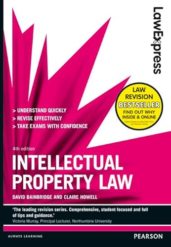 Stock image for Law Express: Intellectual Property Law for sale by Brit Books