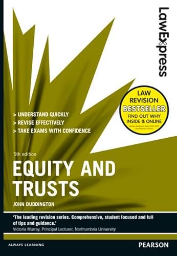 Beispielbild fr Law Express: Equity and Trusts zum Verkauf von AwesomeBooks