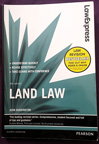 9781292012827: Law Express: Land Law