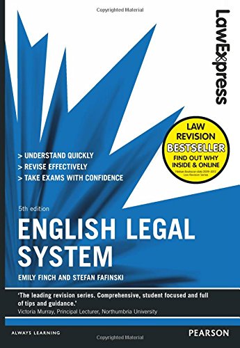 Beispielbild fr Law Express: English Legal System zum Verkauf von AwesomeBooks