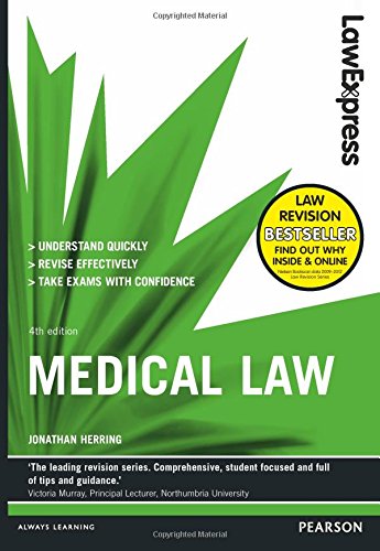 9781292012889: Law Express: Medical Law (Revision Guide)