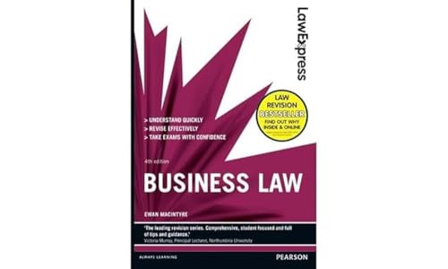 Beispielbild fr Law Express: Business Law zum Verkauf von WorldofBooks