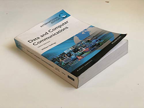 Stock image for Data and Computer Communications,International Edition for sale by Seattle Goodwill