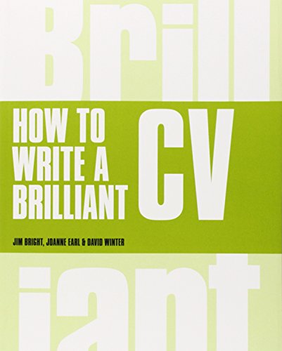 Stock image for How to Write a Brilliant Cv (Brilliant Business) for sale by AwesomeBooks