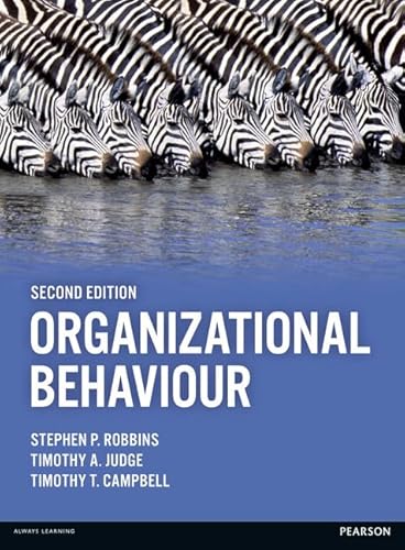 Beispielbild fr Organizational Behaviour zum Verkauf von Monster Bookshop