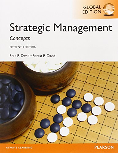 Imagen de archivo de Strategic Management: Concepts, Global Edition a la venta por Buchpark