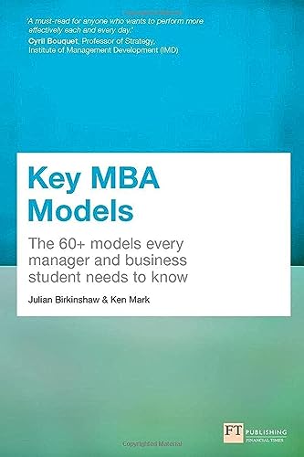 Beispielbild fr Key MBA Models zum Verkauf von Blackwell's