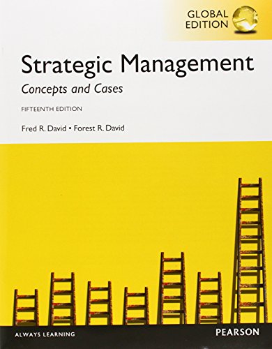 Stock image for Strategic Management Concepts and Cases, Global Edition for sale by Phatpocket Limited