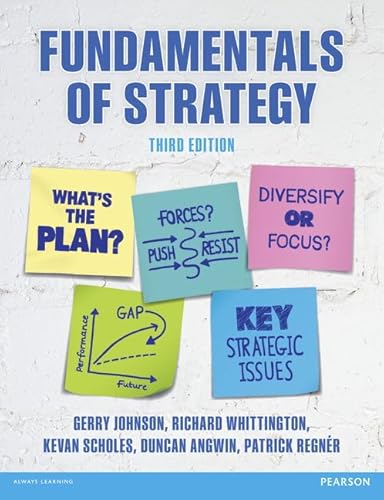 Imagen de archivo de Fundamentals of Strategy, with Online resource a la venta por medimops