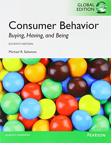 Imagen de archivo de Consumer Behavior: Buying, Having, and Being a la venta por Anybook.com