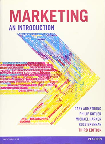 Beispielbild fr Marketing An Introduction zum Verkauf von AwesomeBooks