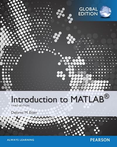 Imagen de archivo de Introduction to MATLAB, Global Edition a la venta por Mispah books