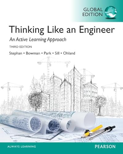 9781292019451: Thinking Like An Engineer Global Edition