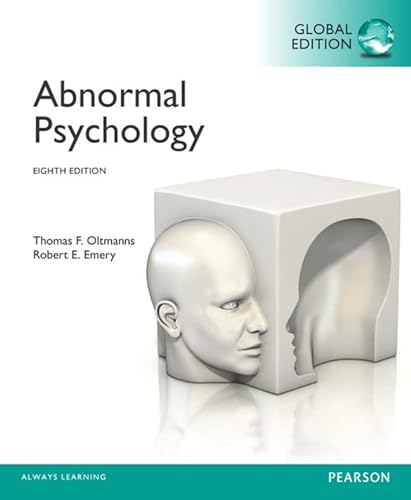9781292019635: Abnormal Psychology, Global Edition