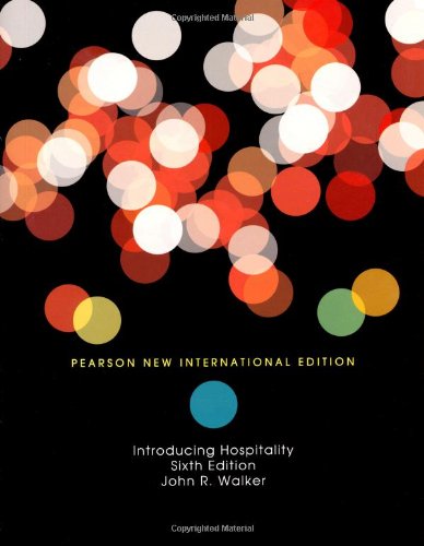 9781292020068: Introduction to Hospitality: Pearson New International Edition