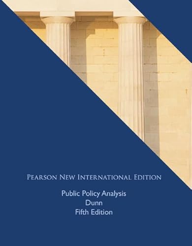 9781292020211: Public Policy Analysis: International Edition, 5e