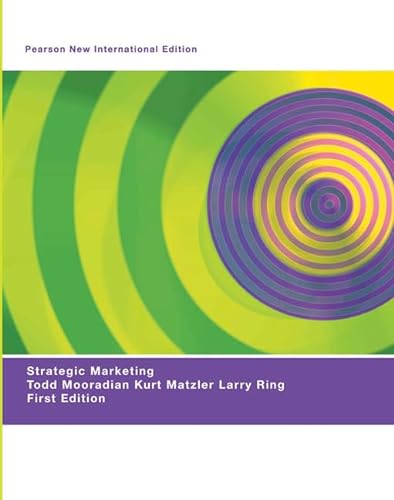 9781292020563: Strategic Marketing: Pearson New International Edition