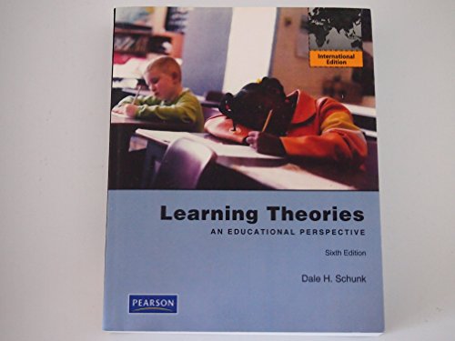 Stock image for Learning Theories: an Educational Perspective : Pearson New International Edition for sale by Better World Books