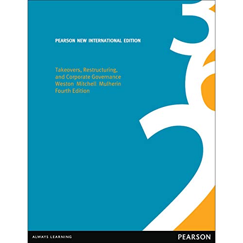 Beispielbild fr Takeovers, Restructuring, and Corporate Governance: Pearson New International Edition zum Verkauf von Buchpark