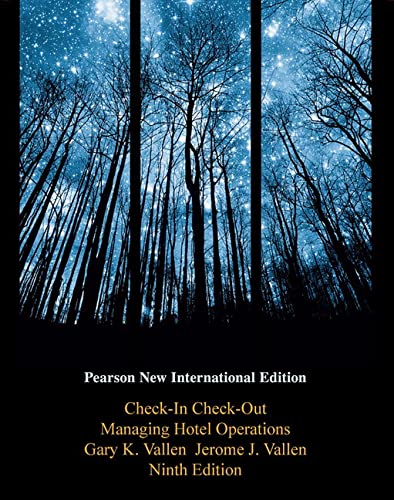 9781292021102: Check-In Check-Out: Managing Hotel Operations: Pearson New International Edition