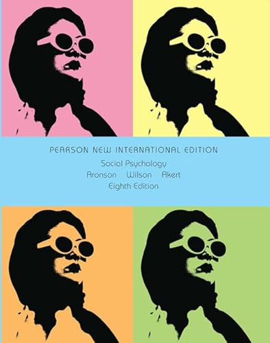 Beispielbild fr Social Psychology (8th Edition) zum Verkauf von ThriftBooks-Atlanta