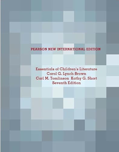 Beispielbild fr Essentials of Childrens Literature: Pearson New International Edition zum Verkauf von Reuseabook