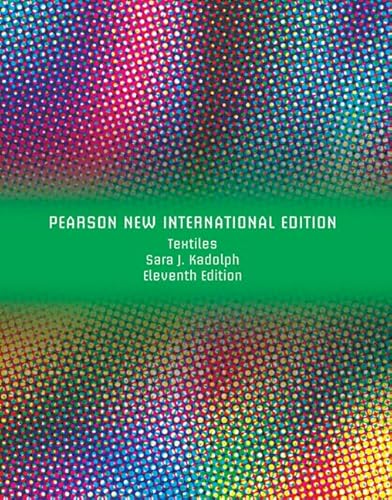 9781292021355: Textiles: Pearson New International Edition