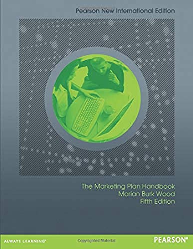 9781292021676: Marketing Plan Handbook: Pearson New International Edition