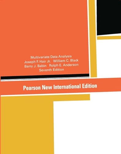 Stock image for Multivariate Data Analysis: Pearson New International Edition for sale by Studibuch