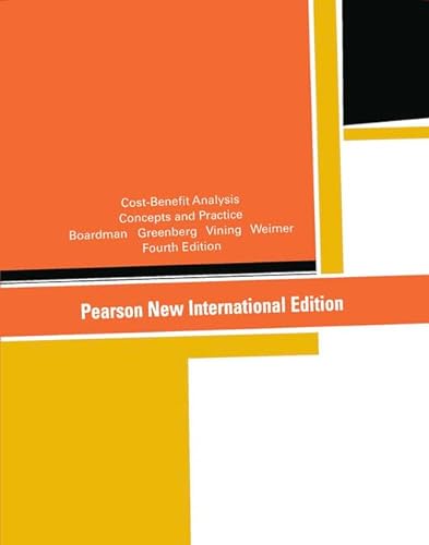 Beispielbild fr Cost-Benefit Analysis: Pearson New International Edition zum Verkauf von medimops
