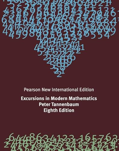 Imagen de archivo de Excursions in Modern Mathematics: Pearson New International Edition a la venta por HPB-Red