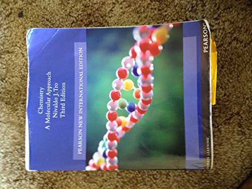 9781292022185: Chemistry: Pearson New International Edition:A Molecular Approach