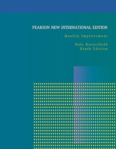 9781292022307: Quality Improvement: Pearson New International Edition