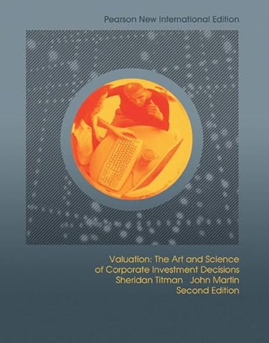 Stock image for Valuation: Pearson New International Edition for sale by Revaluation Books