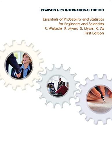 Stock image for Essentials of Probability Statistics for Engineers Scien for sale by Hippo Books