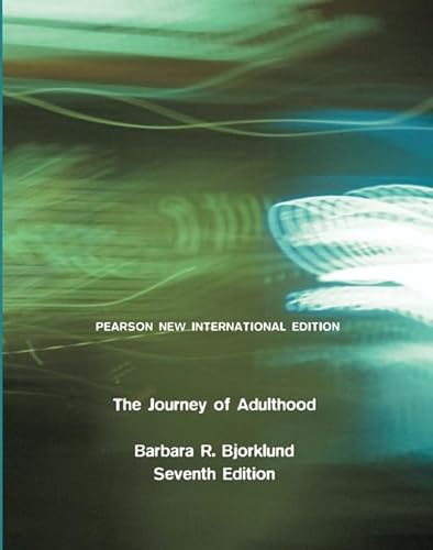 9781292022666: Journey of Adulthood: Pearson New International Edition